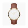 Nordgreen Herrenuhr Native NR40GOLEBRXX Edelstahl