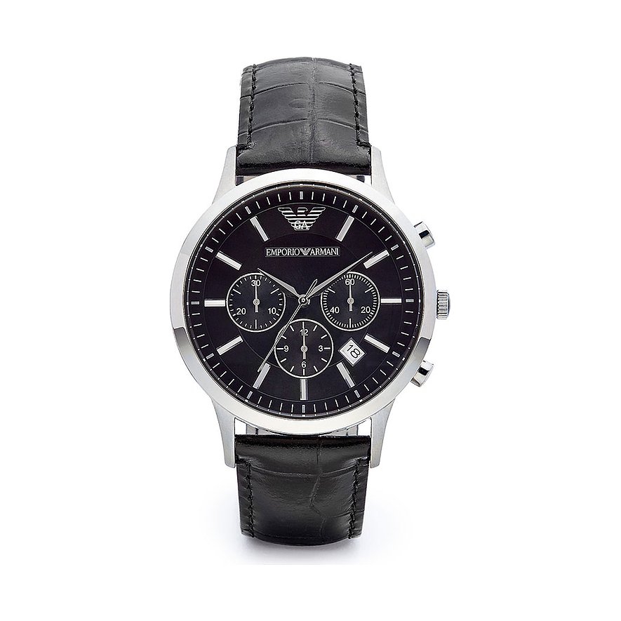 Emporio Armani Chronograph  AR2447 Edelstahl