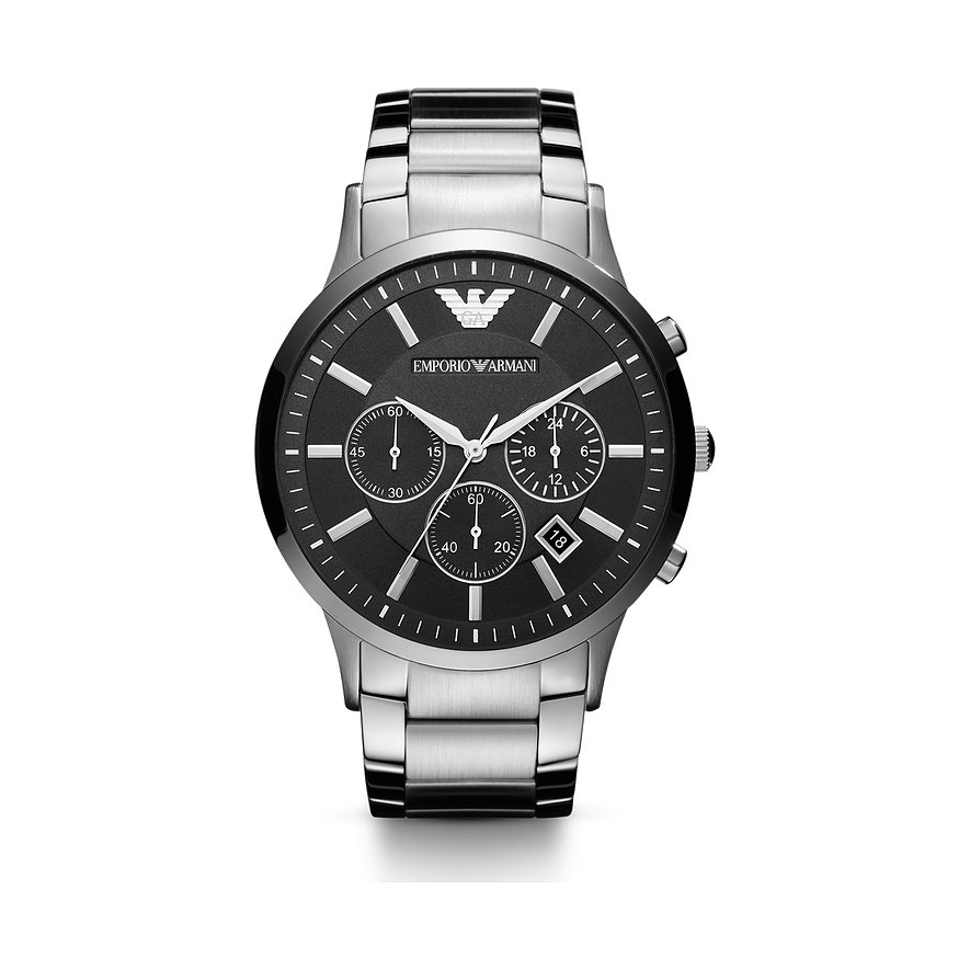 Emporio Armani Chronograph  AR2460 Edelstahl