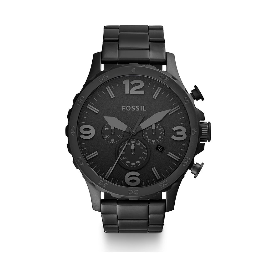 Fossil Chronograph Nate JR1401 Edelstahl