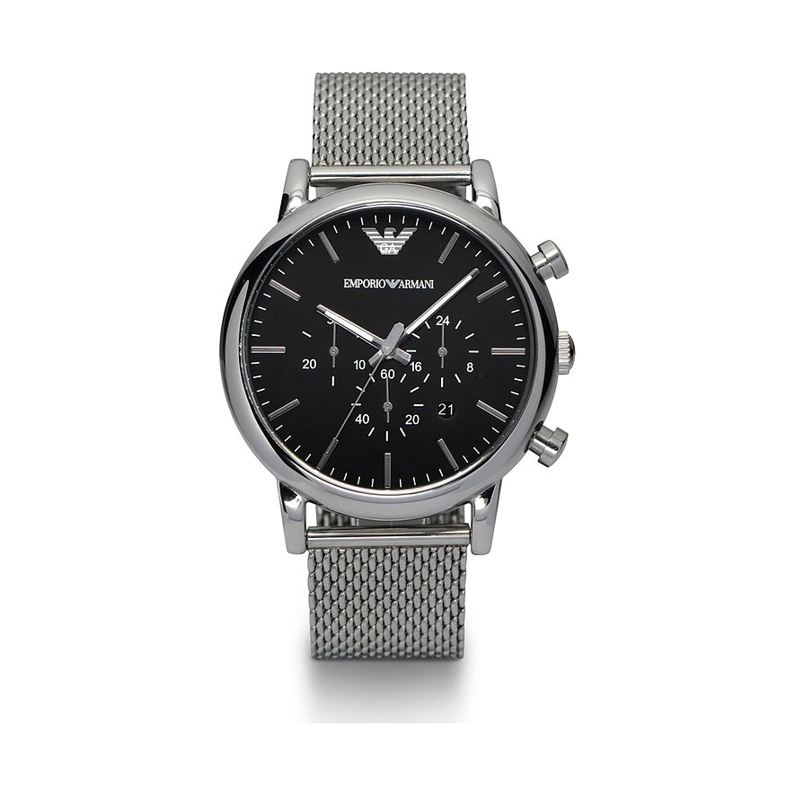 Emporio Armani Chronograph  AR1808 Edelstahl