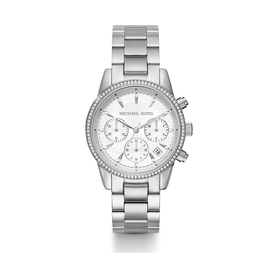 Michael Kors Chronograph Ritz MK6428 Edelstahl