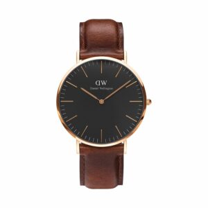 Daniel Wellington Herrenuhr Classic Black DW00100124 Edelstahl