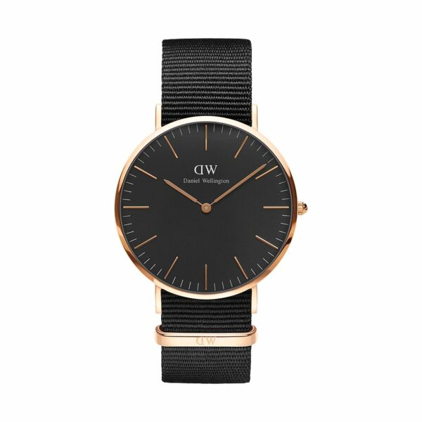 Daniel Wellington Unisexuhr Classic Black DW00100148 Edelstahl