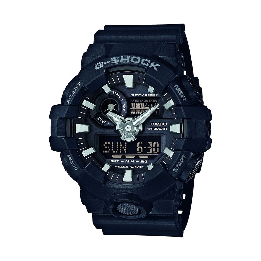 Casio Herrenuhr Edifice Classic GA-700-1BER Resin