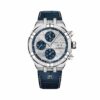 Maurice Lacroix Herrenuhr Aikon Chronograph Day Date AI6038-SS001-131-1 Edelstahl