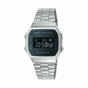 Casio Unisexuhr Vintage A168WEM-1EF Edelstahl