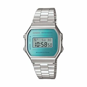 Casio Unisexuhr Vintage A168WEM-2EF Edelstahl