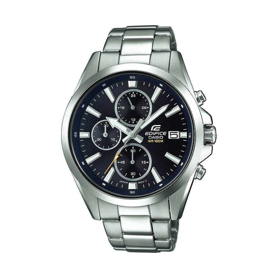 Casio Herrenuhr Edifice Classic EFV-560D-1AVUEF Edelstahl