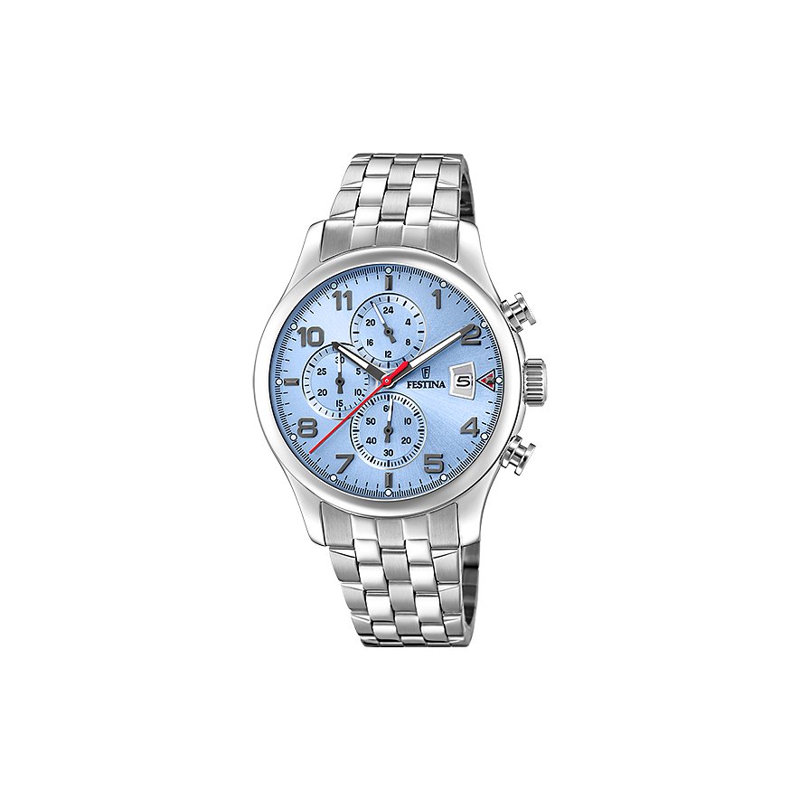 Festina Chronograph F20374/5 Edelstahl