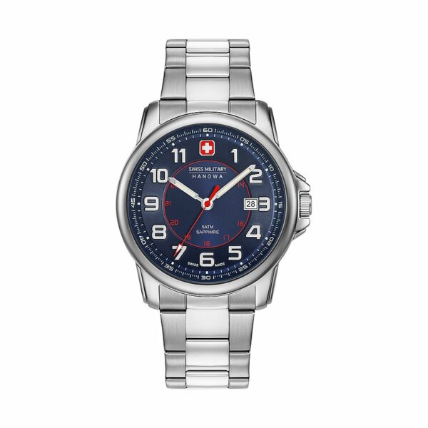 Swiss Military Hanowa Herrenuhr 06-5330.04.003 Edelstahl