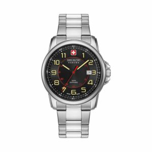 Swiss Military Hanowa Herrenuhr 06-5330.04.007 Edelstahl