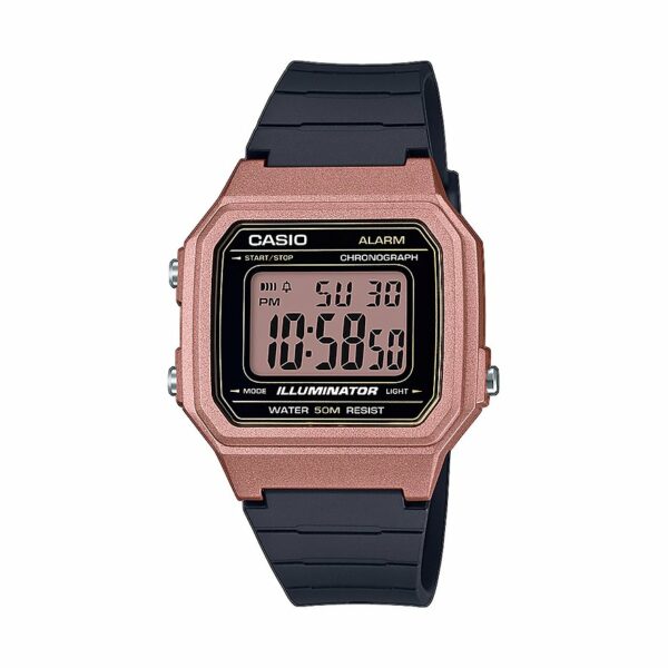 Casio Herrenuhr Casio Collection W-217HM-5AVEF Kunststoff