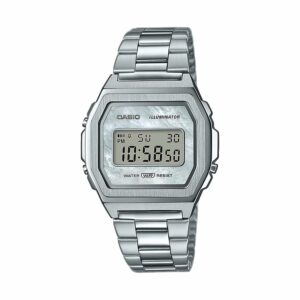 Casio Unisexuhr A1000D-7EF Edelstahl