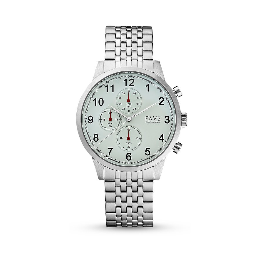 FAVS Chronograph 88051432 Edelstahl