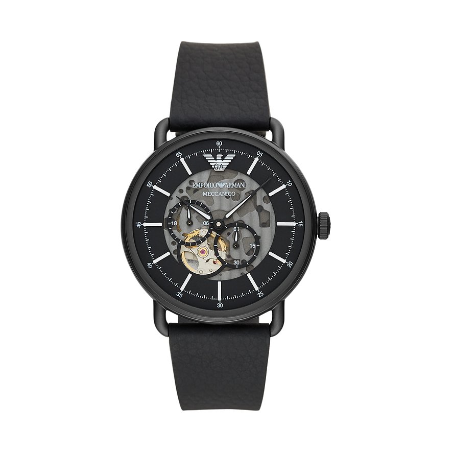 Emporio Armani Herrenuhr  AR60028 Edelstahl