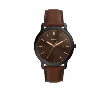 Fossil Herrenuhr The Minimalist FS5841 Edelstahl