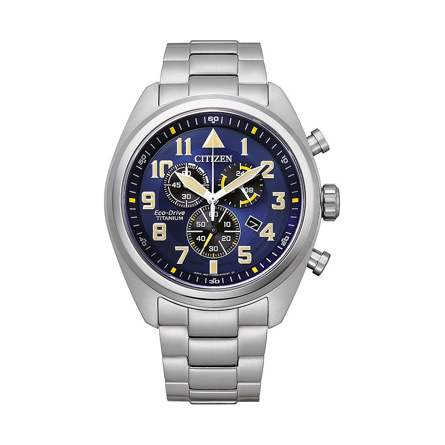 Citizen Chronograph Super Titanium Eco Drive  AT2480-81L Titan