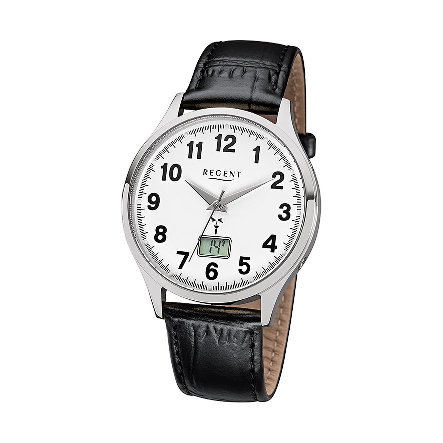 Regent Herrenuhr 11030151 Edelstahl