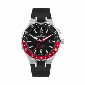 Jacques Lemans Herrenuhr Hybromatic  1-2109A Edelstahl