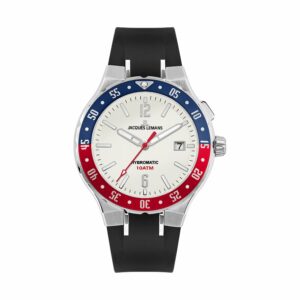 Jacques Lemans Herrenuhr Hybromatic  1-2109B Edelstahl