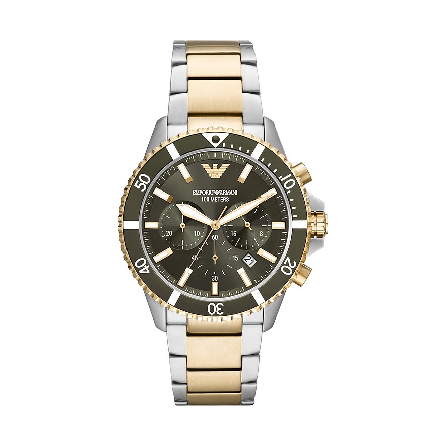 Emporio Armani Chronograph  AR11361 Edelstahl