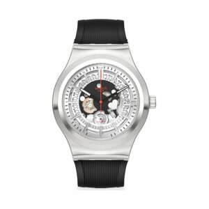 Swatch Herrenuhr YIS431 Edelstahl