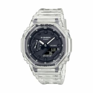 Casio Herrenuhr Classic Skeleton GA-2100SKE-7AER Resin