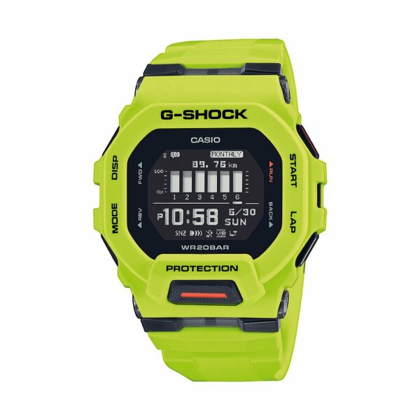 Casio Herrenuhr G-SHOCK G-SQUAD GBD-200-9ER Resin