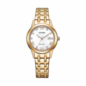 Citizen Damenuhr Elegant Eco Drive FE1243-83A Edelstahl