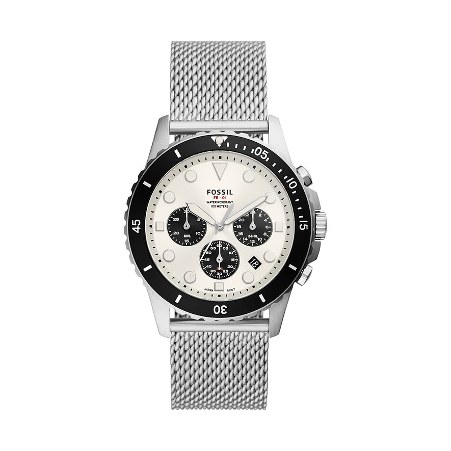 Fossil Chronograph FB-01 FS5915 Edelstahl