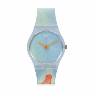 Swatch Unisexuhr GZ357 Kunststoff