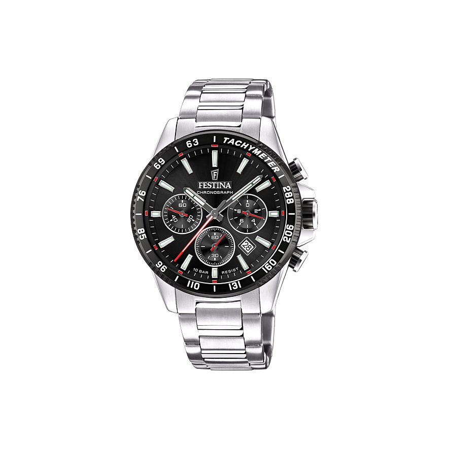 Festina Chronograph TIMELESS Chronograph F20560/6 Edelstahl