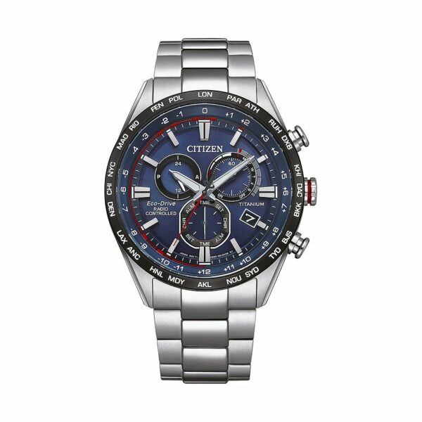 Citizen Herrenuhr Promaster Sky Funkuhr Eco Drive Super Titanium CB5945-85L Titan