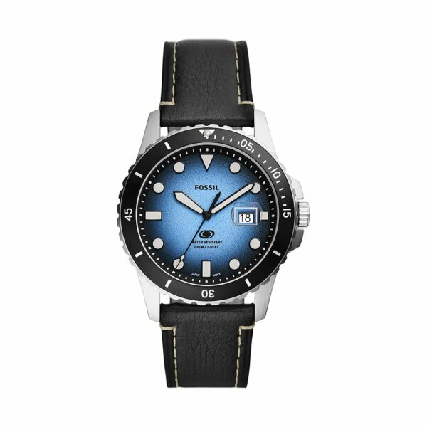 Fossil Herrenuhr Fossil Blue FS5960 Edelstahl