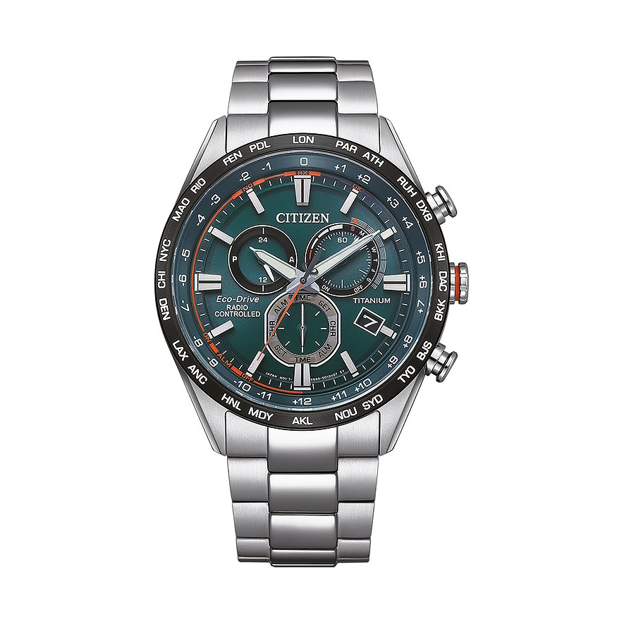 Citizen Chronograph Promaster Sky Funkuhr Eco Drive Super Titanium CB5946-82X Titan