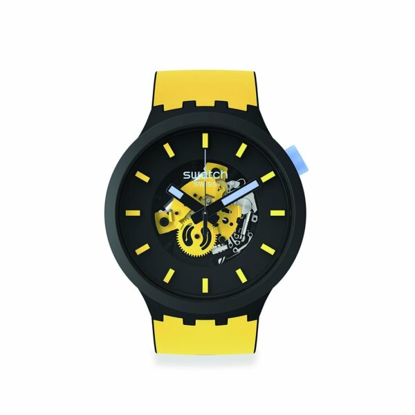 Swatch Unisexuhr SB03B109 Kunststoff