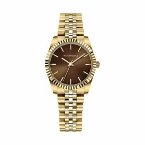 Watchpeople Damenuhr Brown Sugar Grace WP BSL032-01 Edelstahl