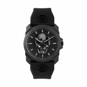 Philipp Plein Herrenuhr The Skull King PWLAA0422 Edelstahl