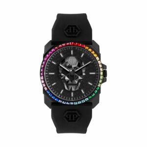 Philipp Plein Herrenuhr The Skull King PWLAA0522 Edelstahl