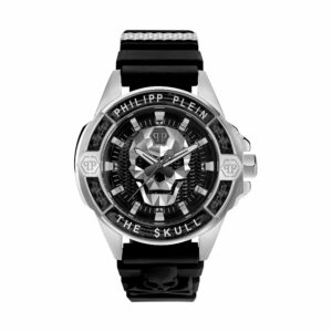 Philipp Plein Herrenuhr The Skull Carbon Fiber PWAAA1622 Edelstahl