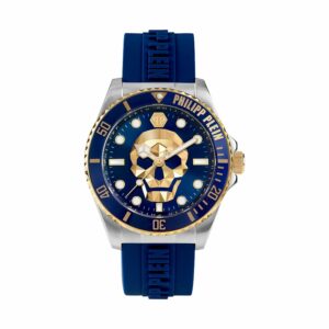 Philipp Plein Herrenuhr The Skull diver PWOAA0222 Edelstahl