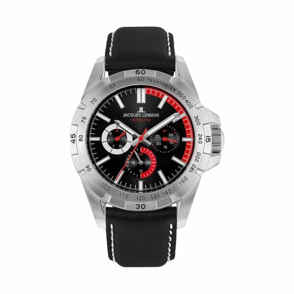 Jacques Lemans Herrenuhr Sport 42-11A Edelstahl