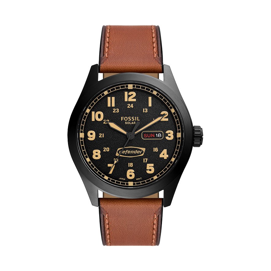 Fossil Herrenuhr Defender FS5978 Edelstahl