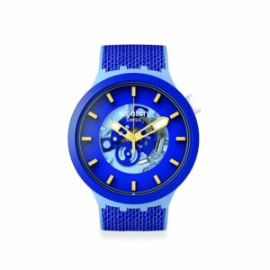 Swatch Unisexuhr SB05N105 Kunststoff