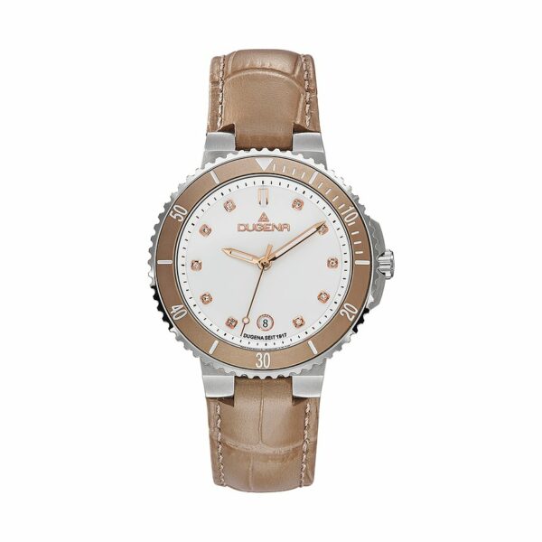 Dugena Damenuhr Lady Diver 4461100 Edelstahl